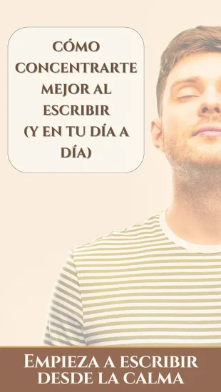 Cómo concentrarte mejor al escribir (y en tu día a día) con la respiración consciente