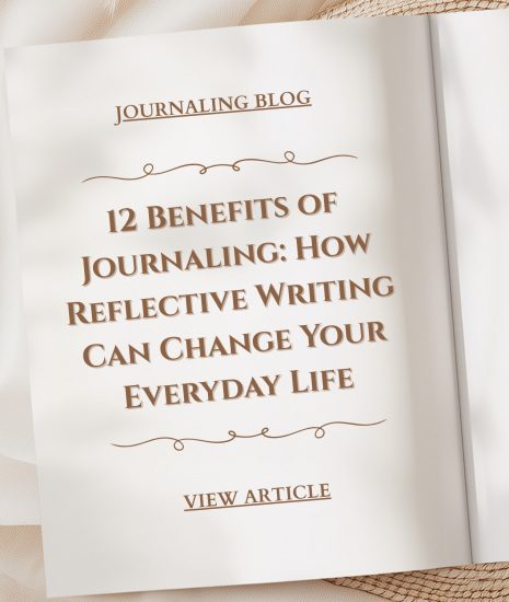 12 Benefits of Journaling