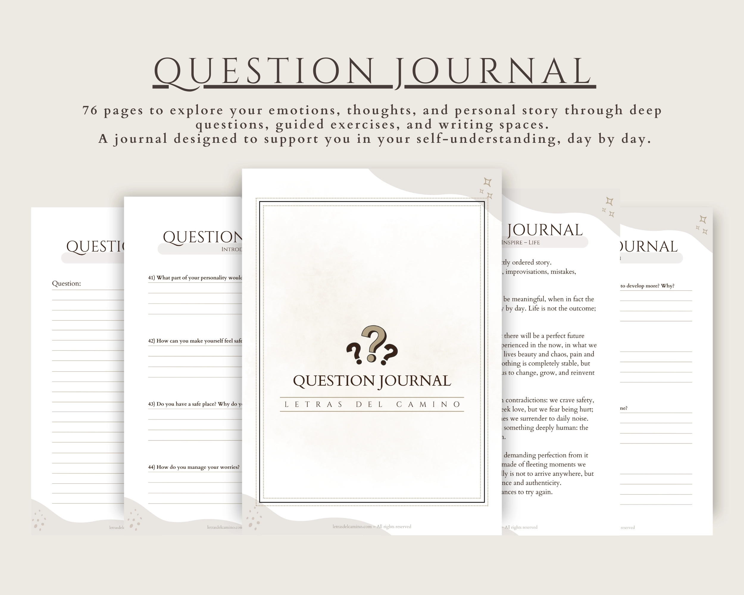 Question Journal to Print (Download PDF)