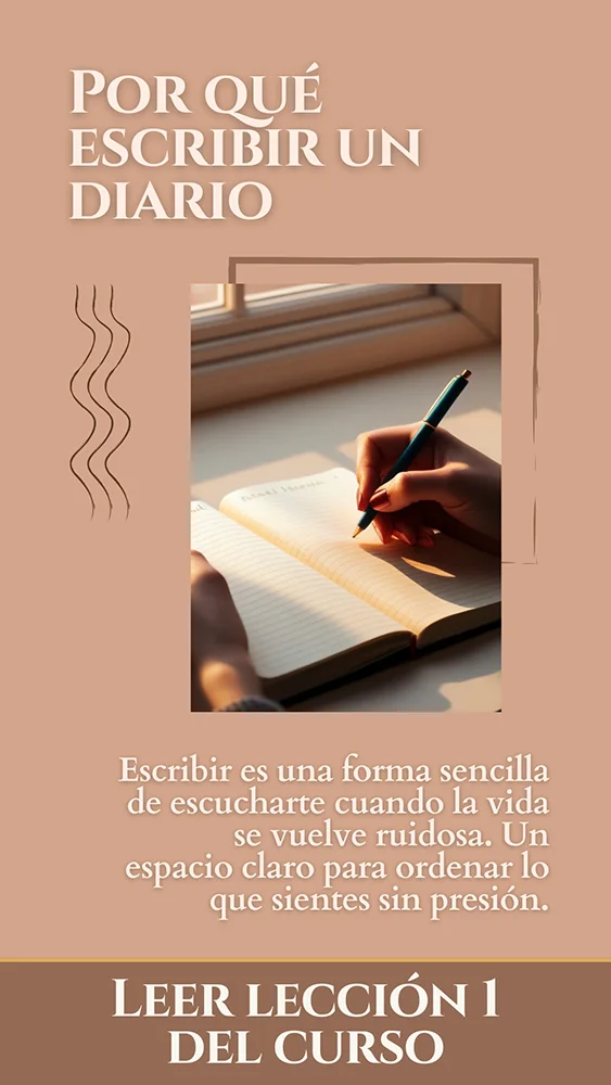 Por qué escribimos: cuando necesitamos escucharnos de verdad