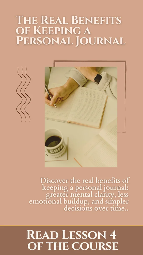 The Real Benefits of Keeping a Personal Journal